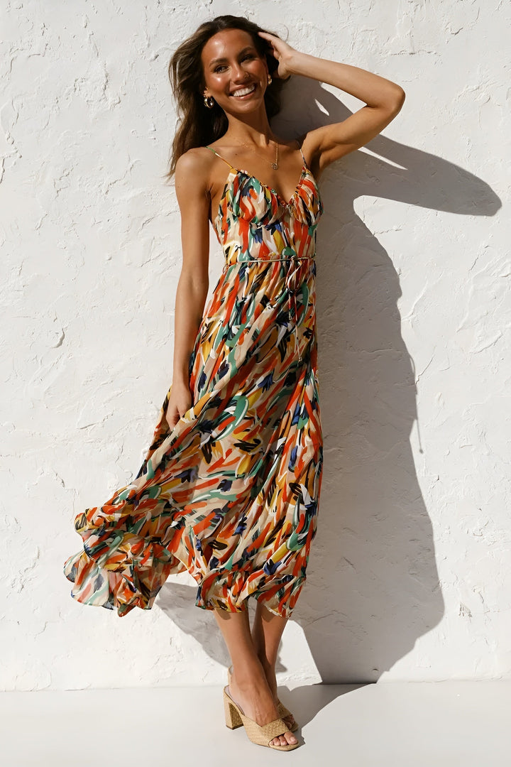 Quinn | Elegant and Colorful Dress