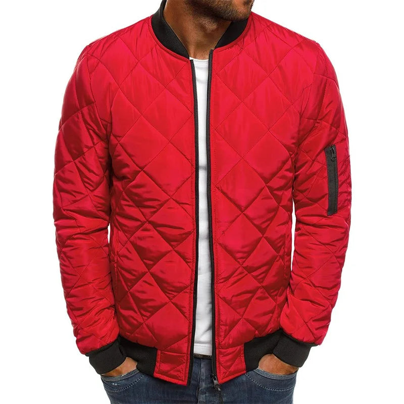 David - Cotton Jacket Diamond Pattern