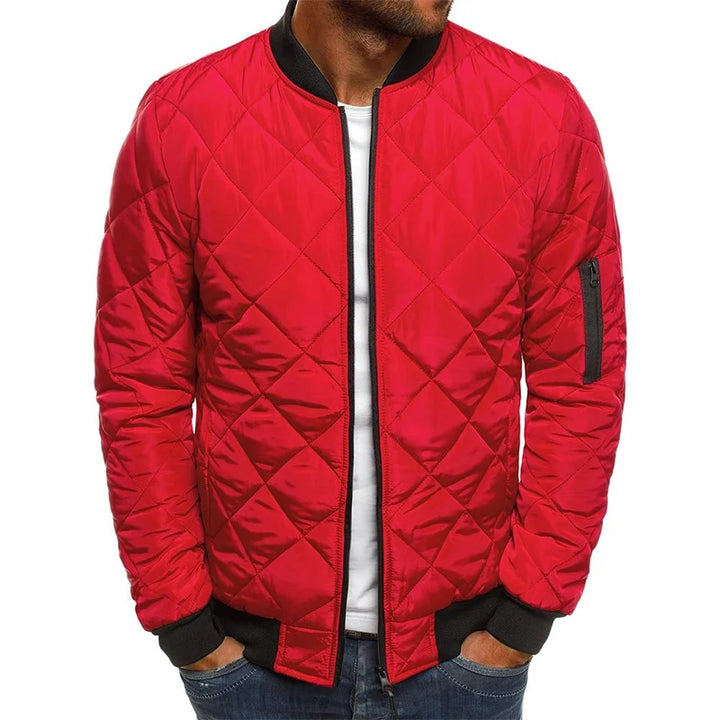 David - Cotton Jacket Diamond Pattern