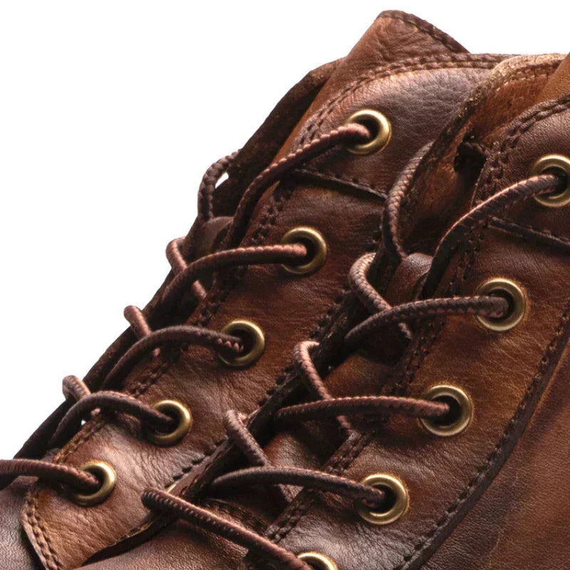Caleb - Retro Round Toe Boots