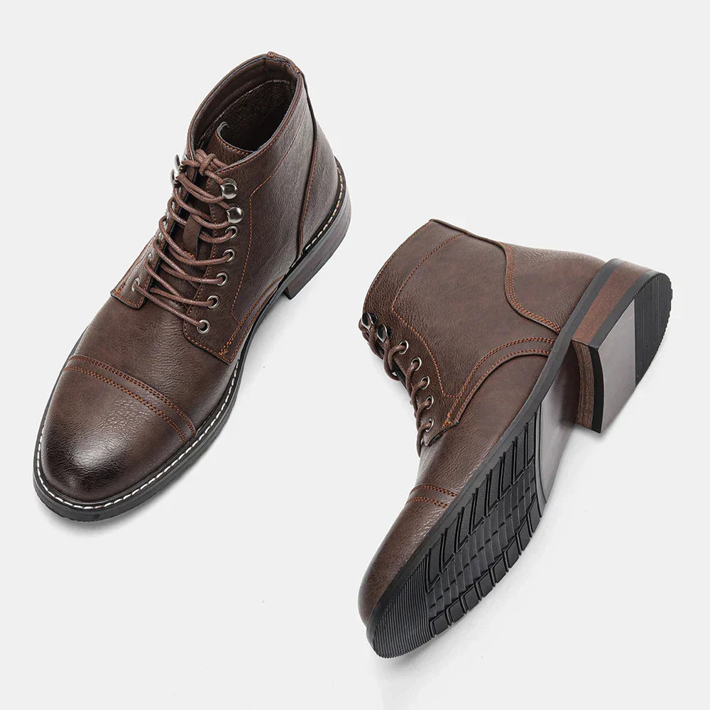 Vance - Retro Derby Boots