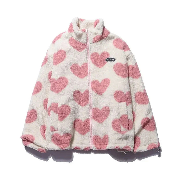 Cecily | Reversible Heart Jacket