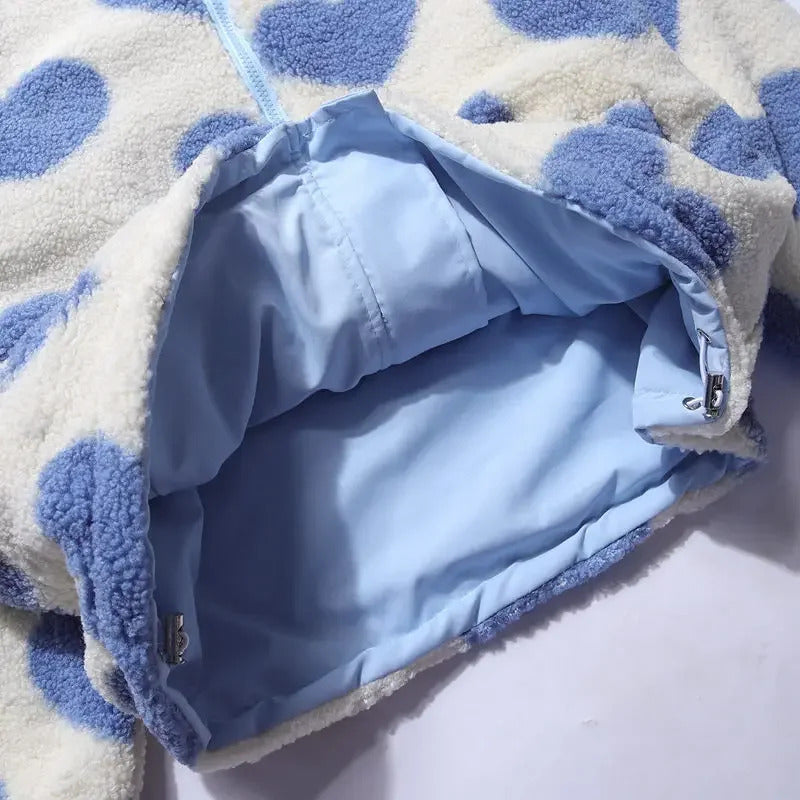 Cecily | Reversible Heart Jacket
