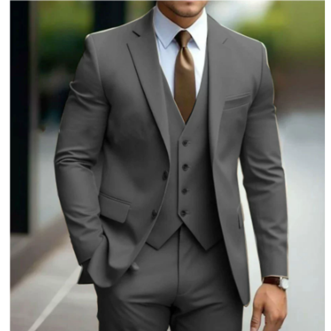 Suit - Soft Shoulder Structured Lapel