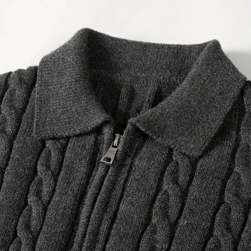 Evan - Adjustable Knit Pullover