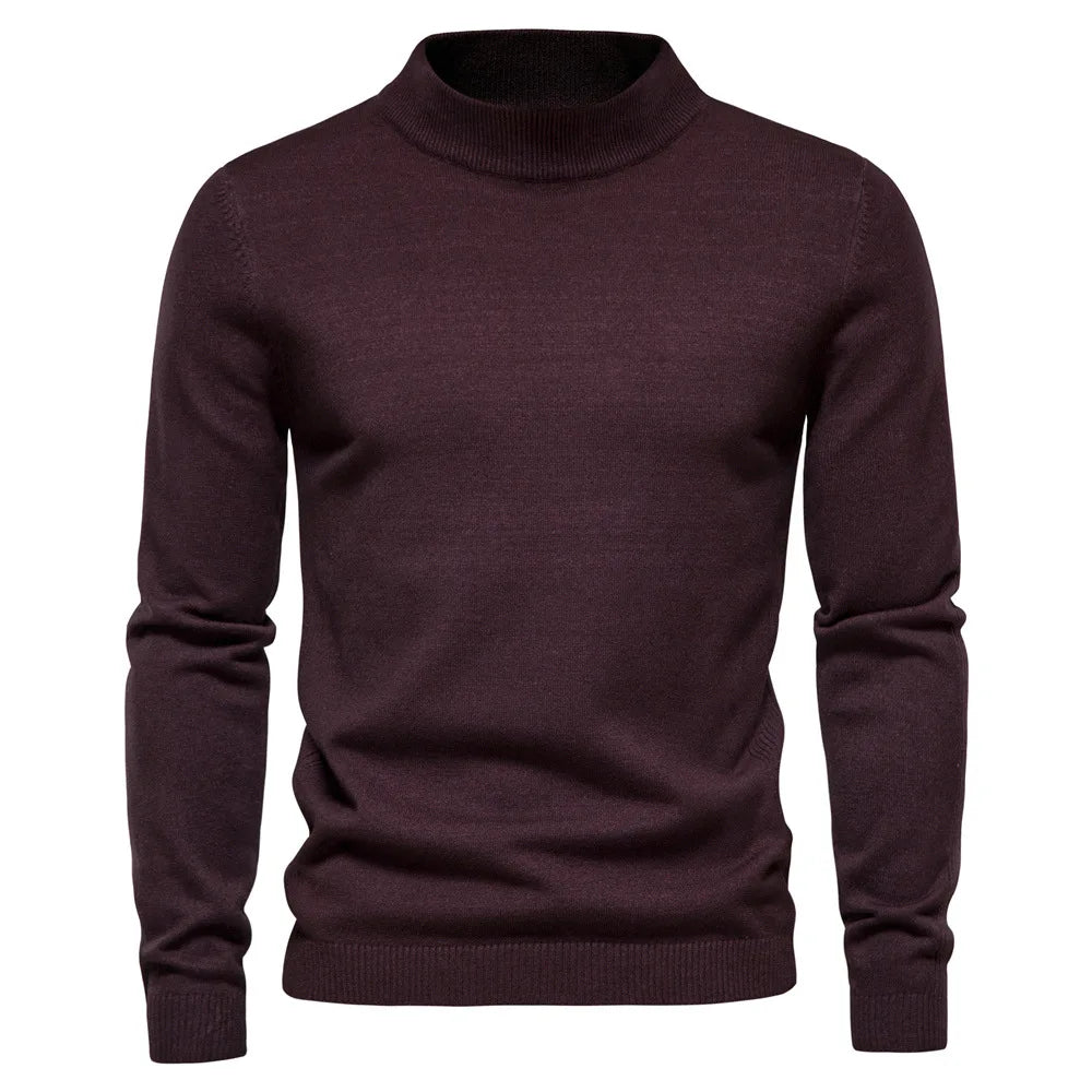 Julian - High Neck Mixed Sweater