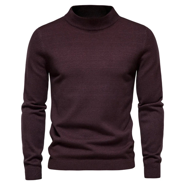 Julian - High Neck Mixed Sweater