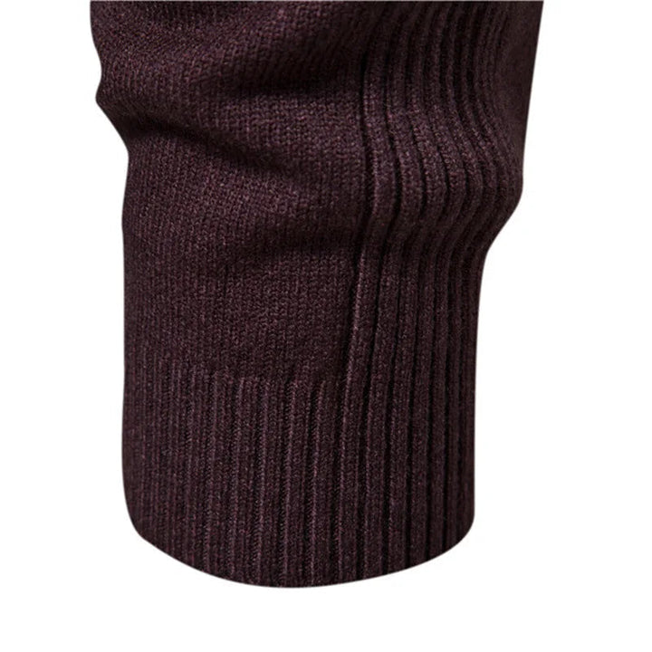 Julian - High Neck Mixed Sweater