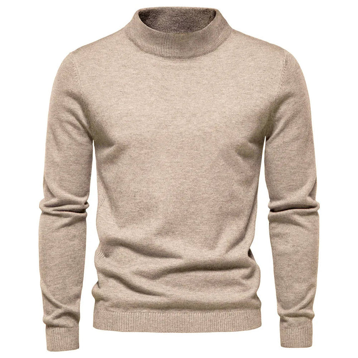 Julian - High Neck Mixed Sweater