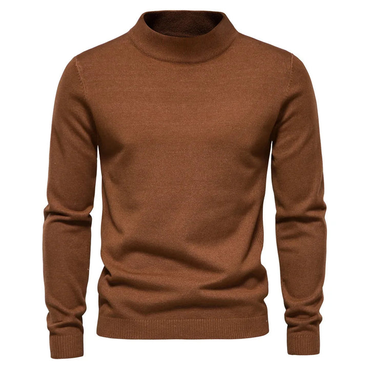 Julian - High Neck Mixed Sweater