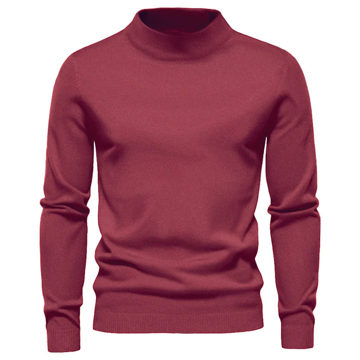 Julian - High Neck Mixed Sweater