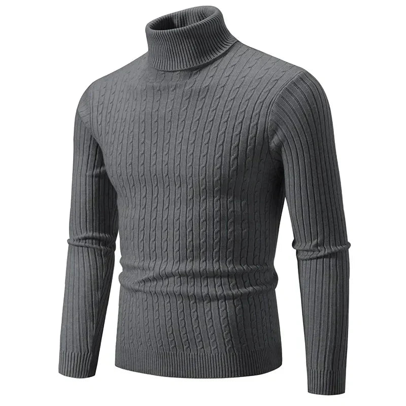 Maximilian - High Neck Knit
