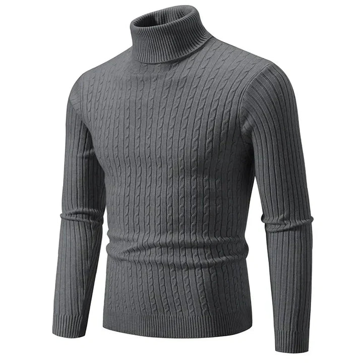 Maximilian - High Neck Knit