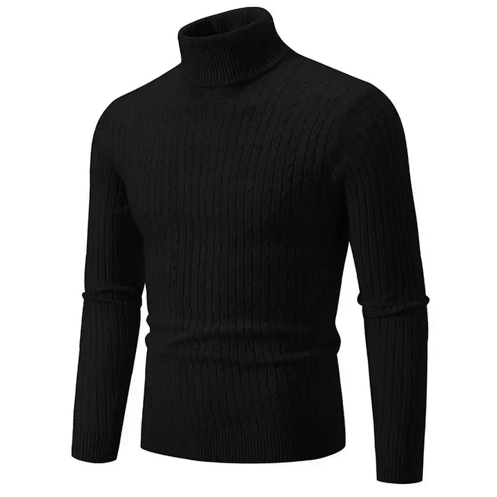 Maximilian - High Neck Knit