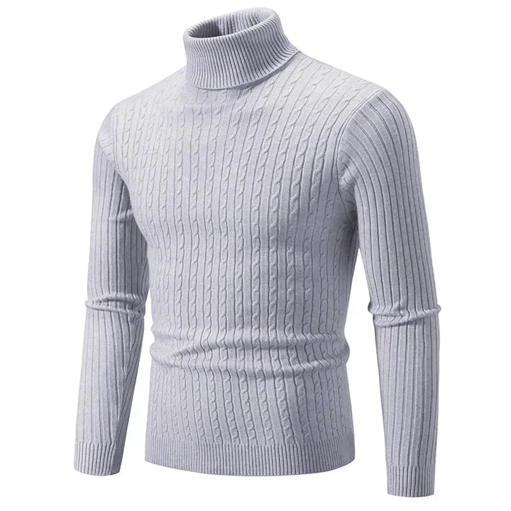 Maximilian - High Neck Knit