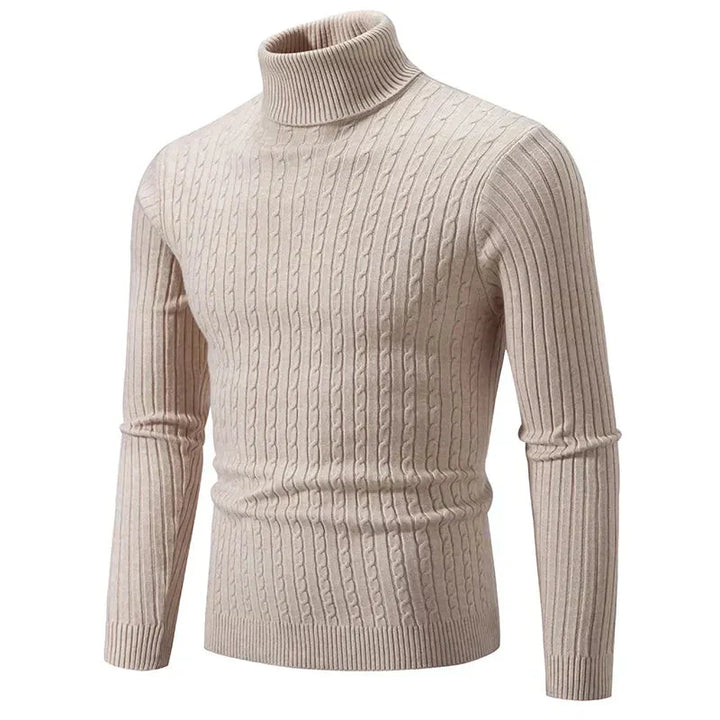 Maximilian - High Neck Knit