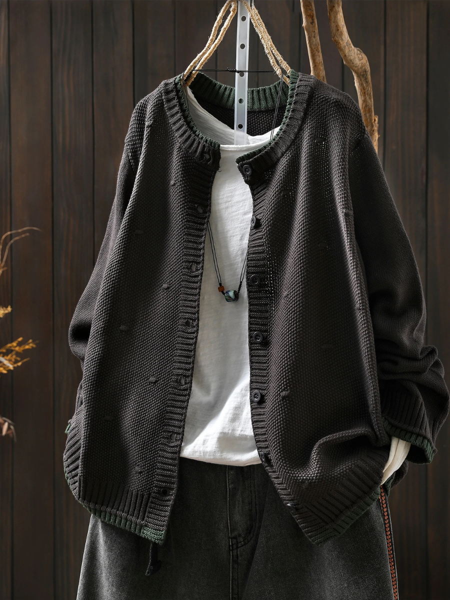 Isadora | Textured Cardigan