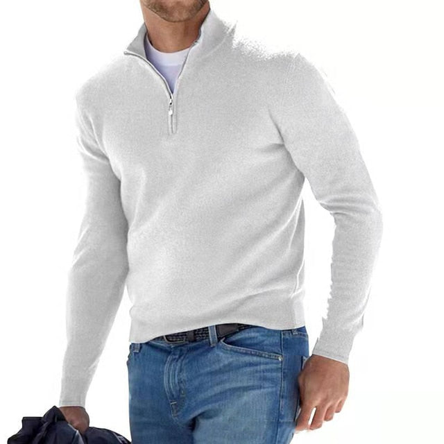 Marcus - Zip Knit Sweater