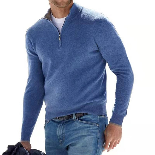 Marcus - Zip Knit Sweater