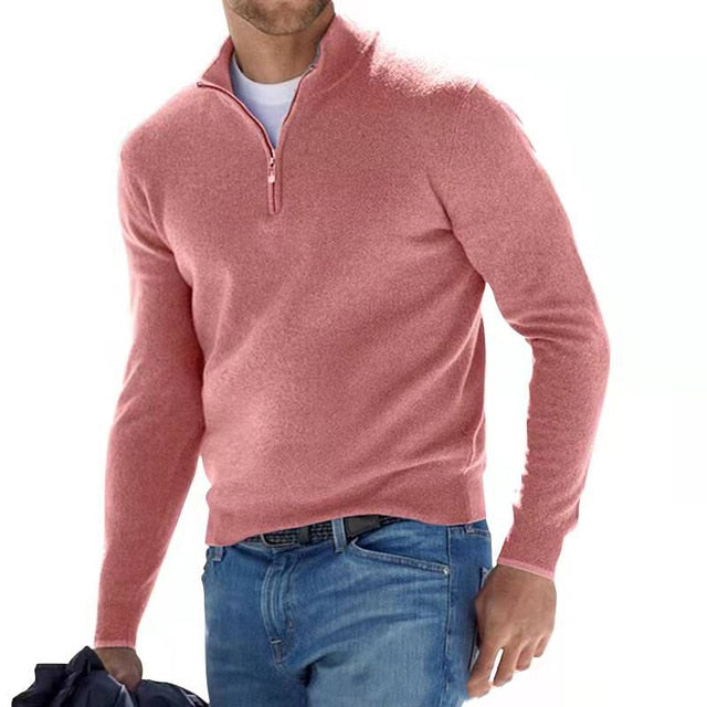 Marcus - Zip Knit Sweater