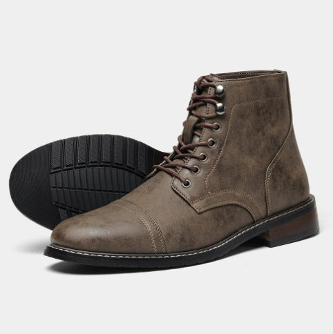Vance - Retro Derby Boots