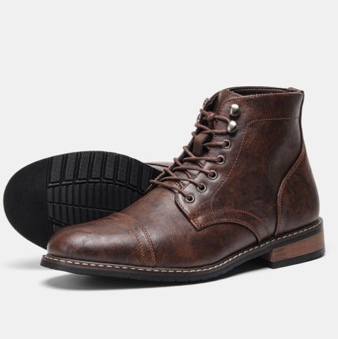 Vance - Retro Derby Boots