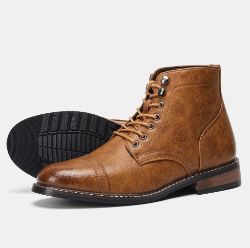 Vance - Retro Derby Boots