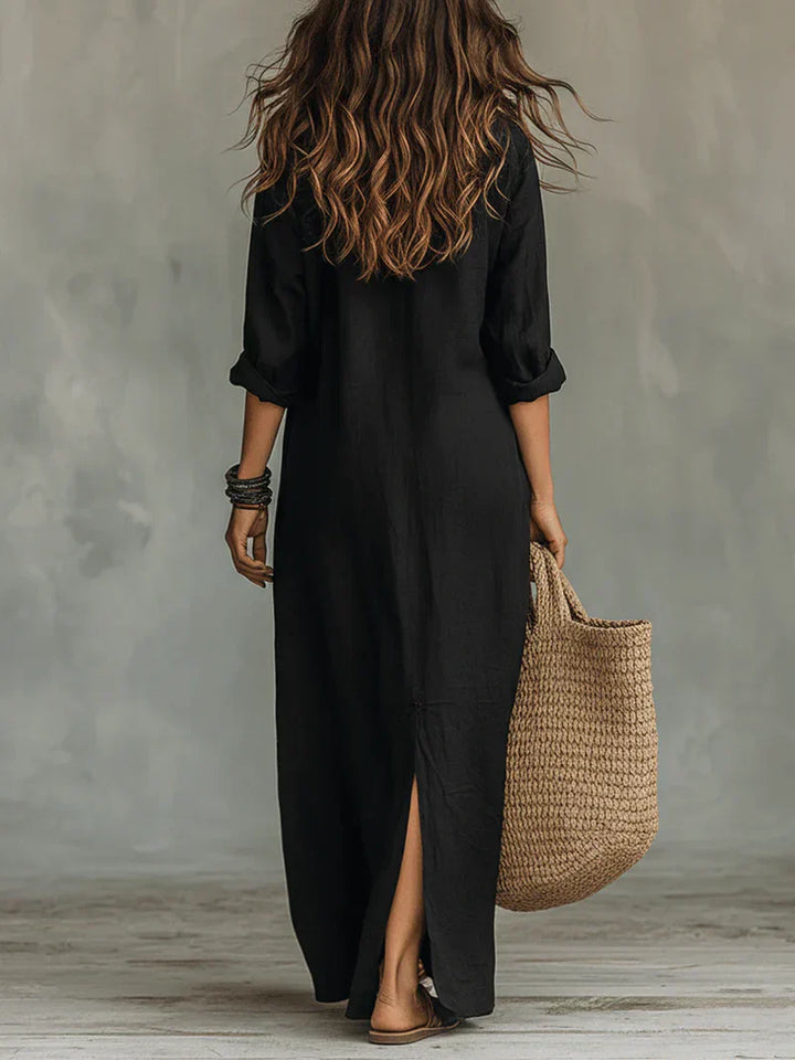 Georgia | Effortless Maxi Dress with a Flattering Silhouette Versatile for Everyday Wear