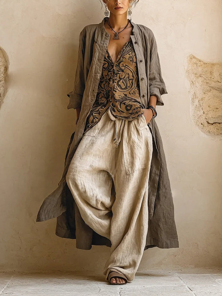 Sophia - Wanderlight 3-Piece Linen Set