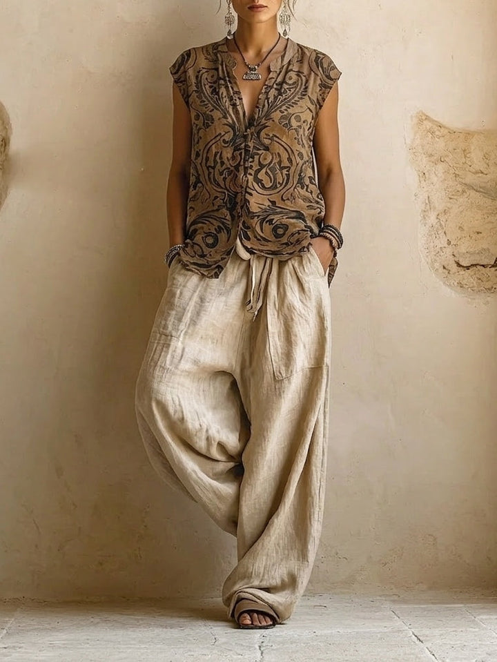 Sophia - Wanderlight 3-Piece Linen Set
