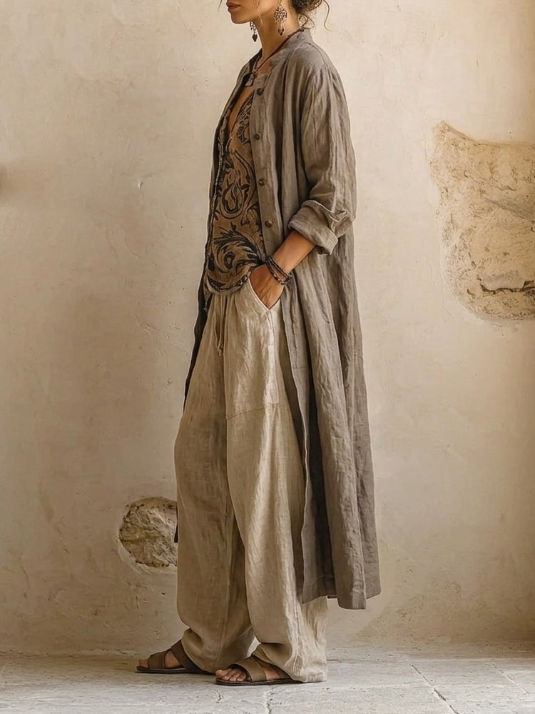 Sophia - Wanderlight 3-Piece Linen Set