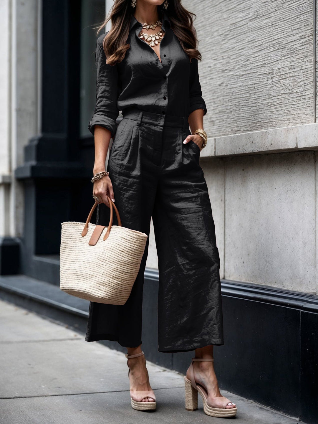 Isla - Casual Chic Look Pink