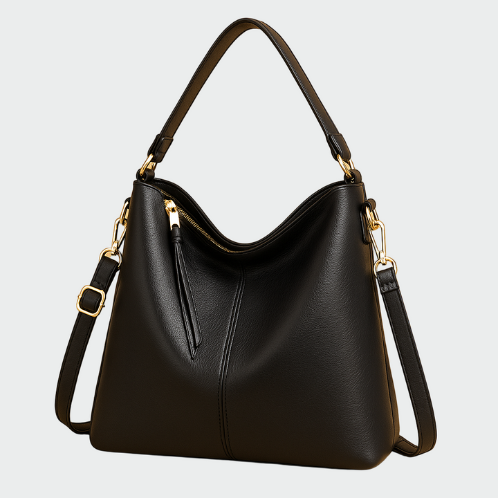 Classic Leather Hobo Bag