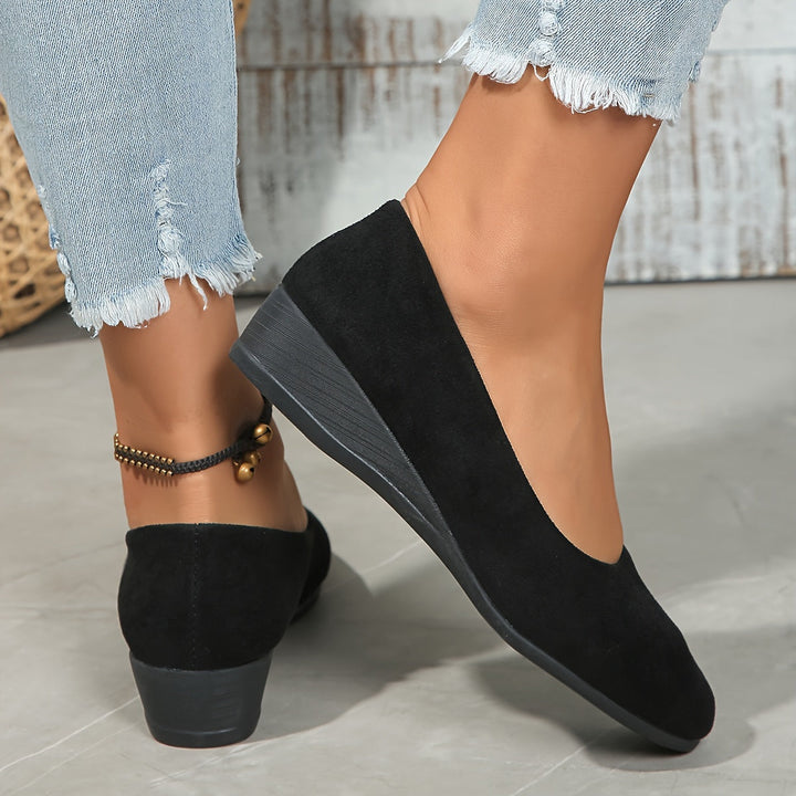 Eliane | Comfortable ballet flats with wedge heel