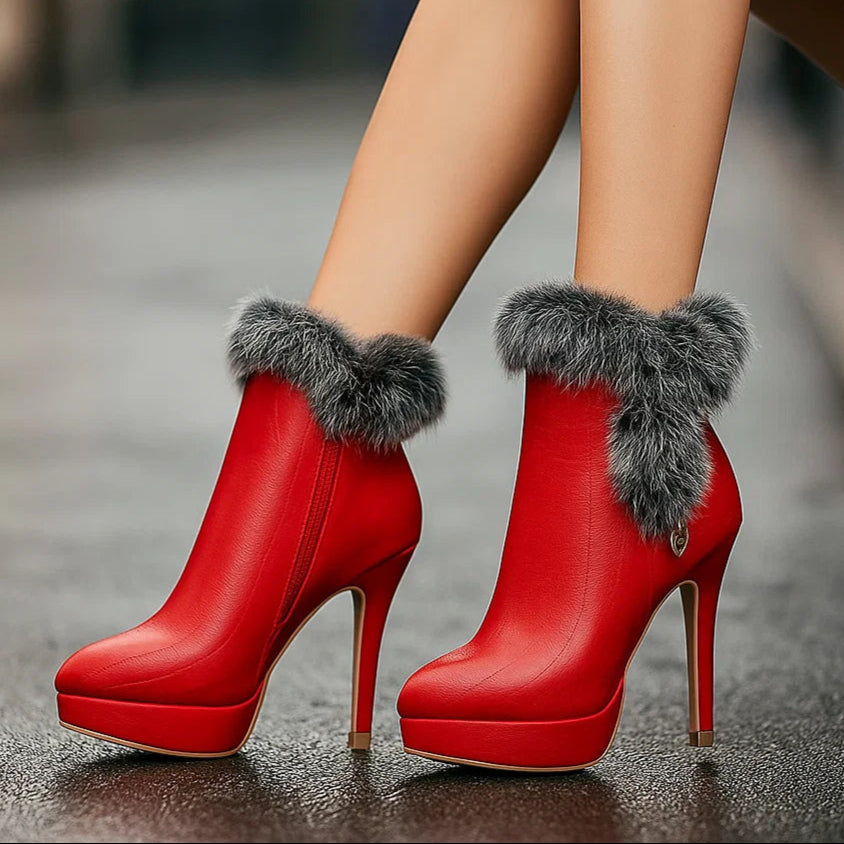 Magda | Warm Heeled Boots