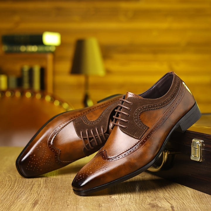 Lucian - Elegant Leather Shoes