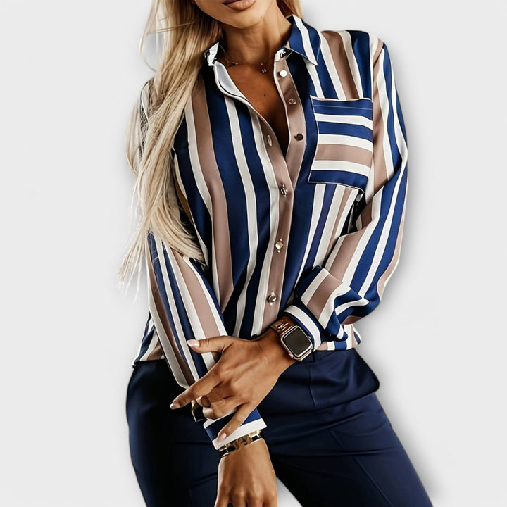 Emme | Casual Striped Blouse