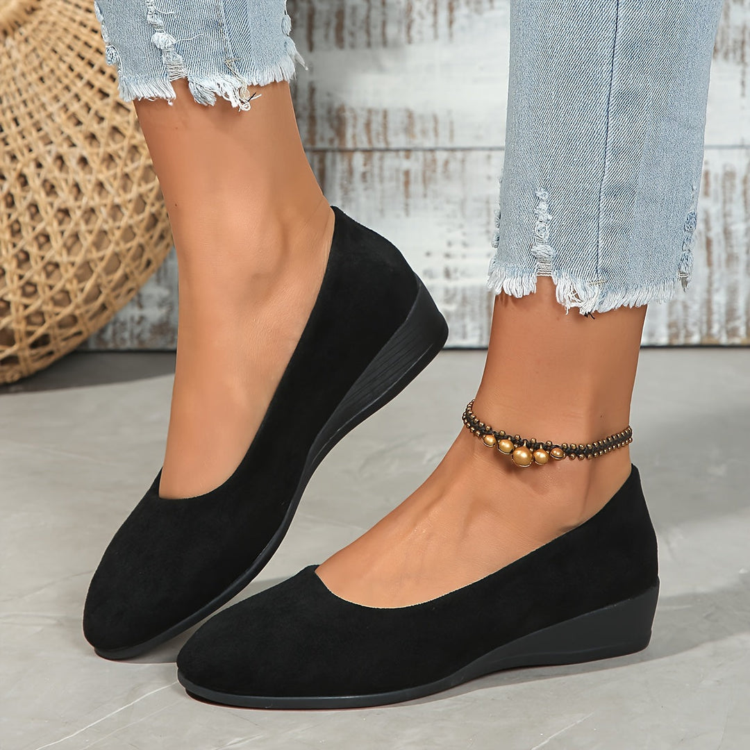 Eliane | Comfortable ballet flats with wedge heel