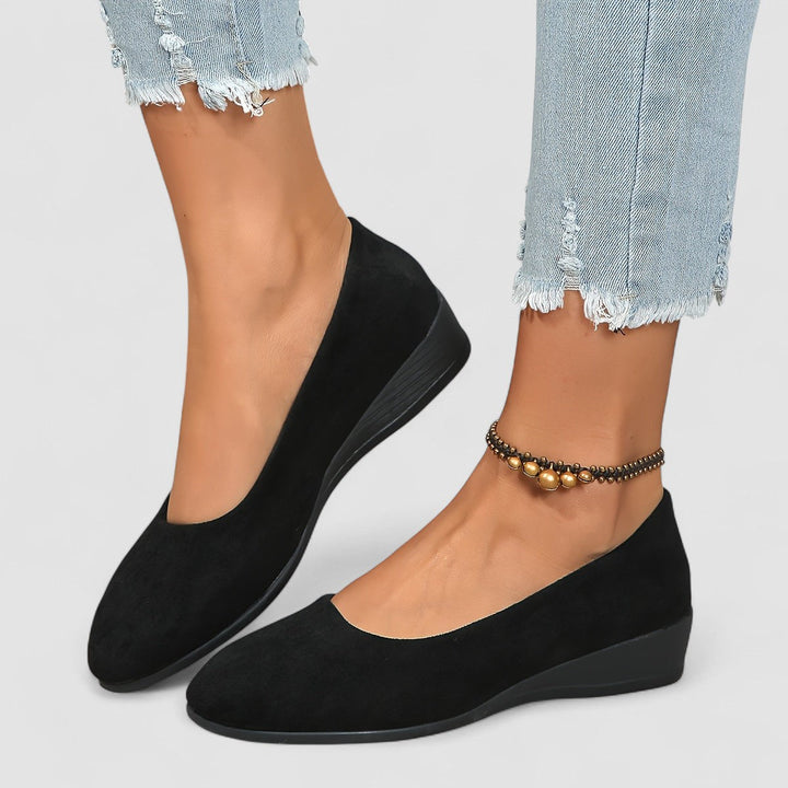 Eliane | Comfortable ballet flats with wedge heel