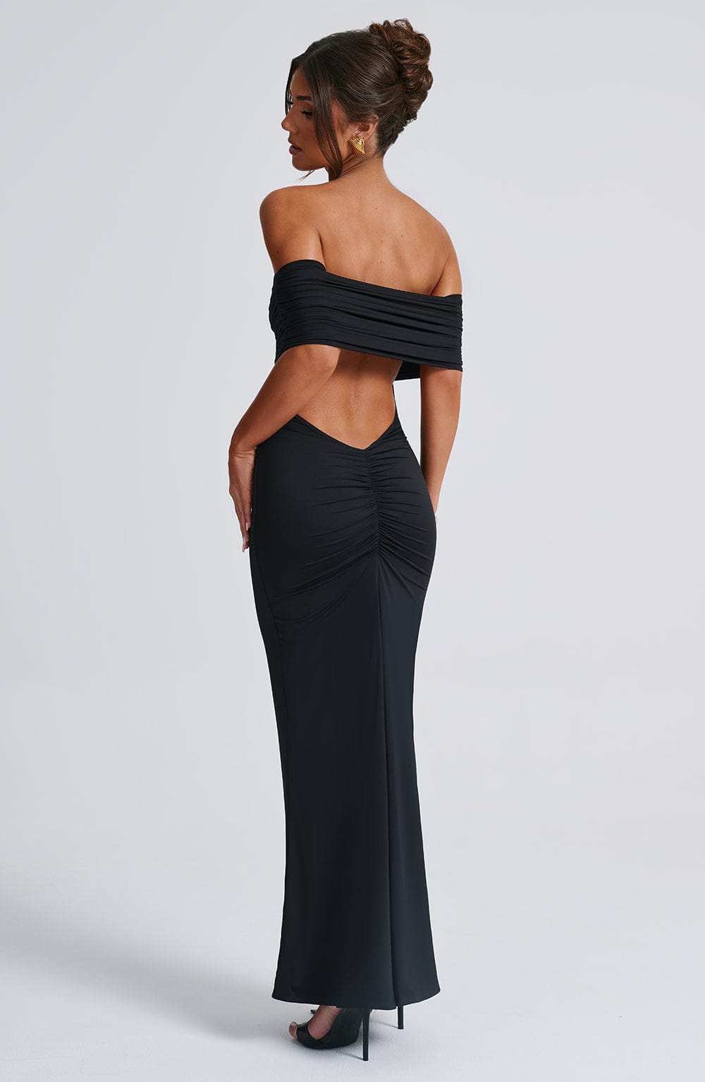 Eleanor | Refined Long Bardot Dress
