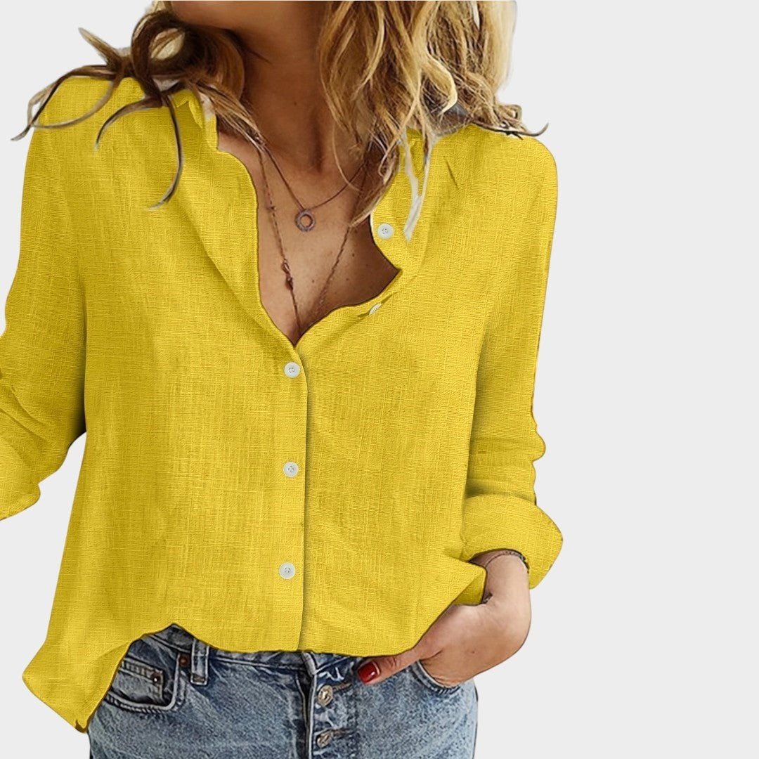 Samantha | Women's Long Sleeve Casual Shirt