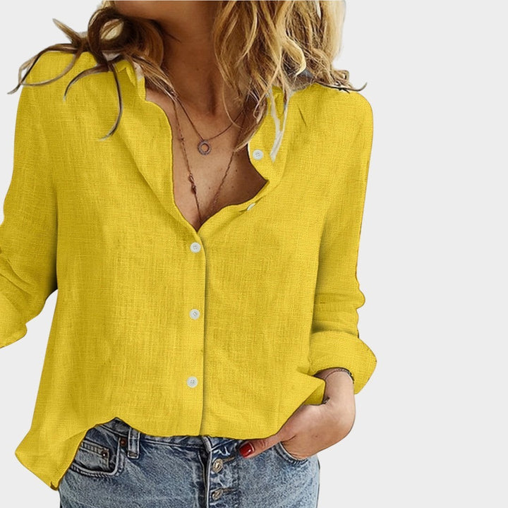 Samantha | Women's Long Sleeve Casual Shirt