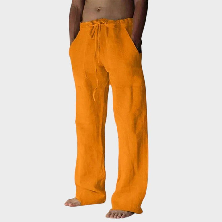 Brian - Relaxed fit pants with velcro closure