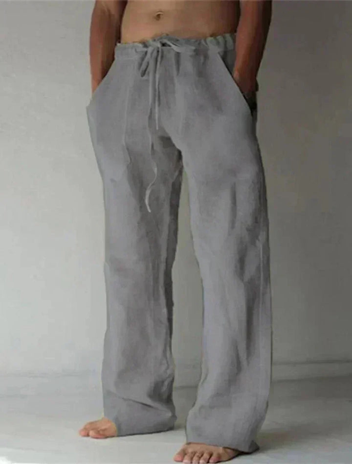 Brian - Relaxed fit pants with velcro closure
