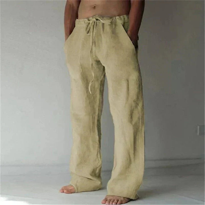 Brian - Relaxed fit pants with velcro closure
