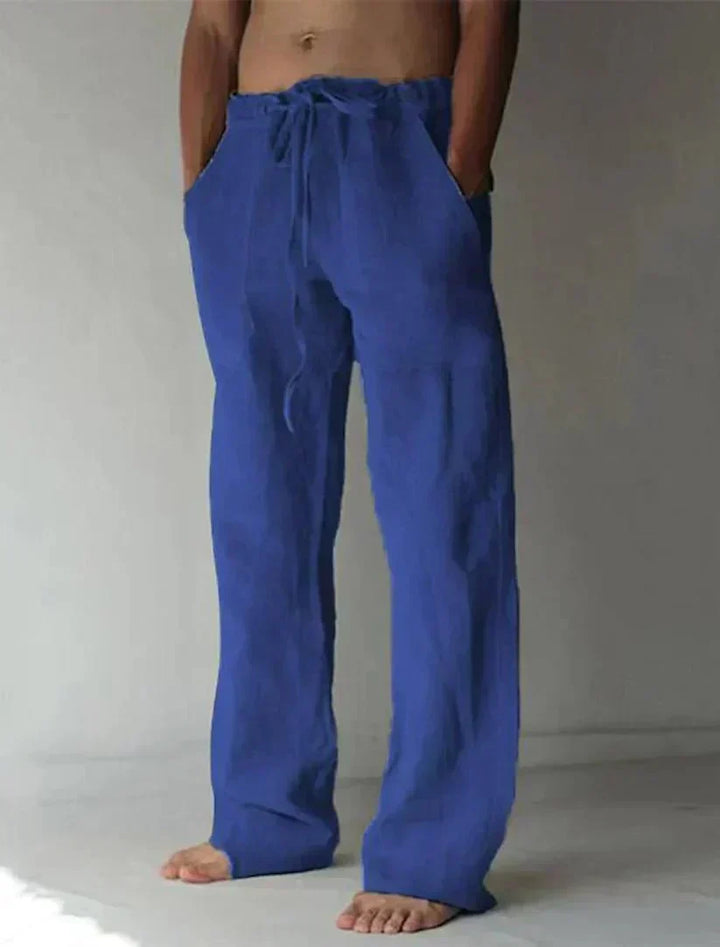 Brian - Relaxed fit pants with velcro closure