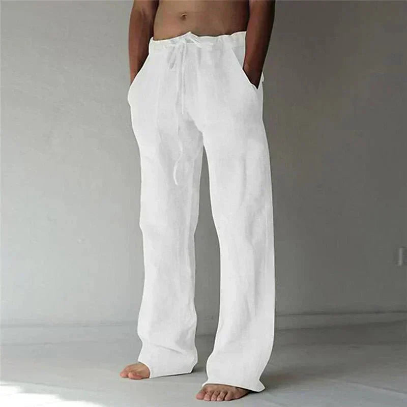 Brian - Relaxed fit pants with velcro closure