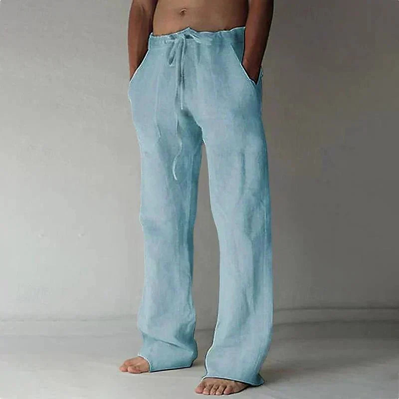 Brian - Relaxed fit pants with velcro closure