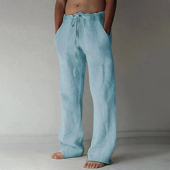 Brian - Relaxed fit pants with velcro closure