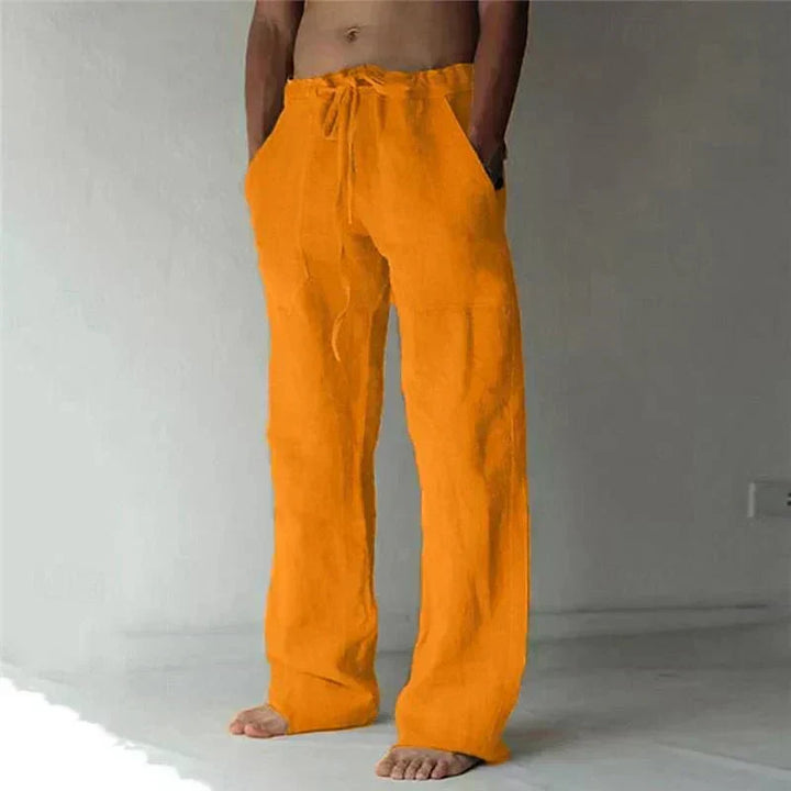 Brian - Relaxed fit pants with velcro closure